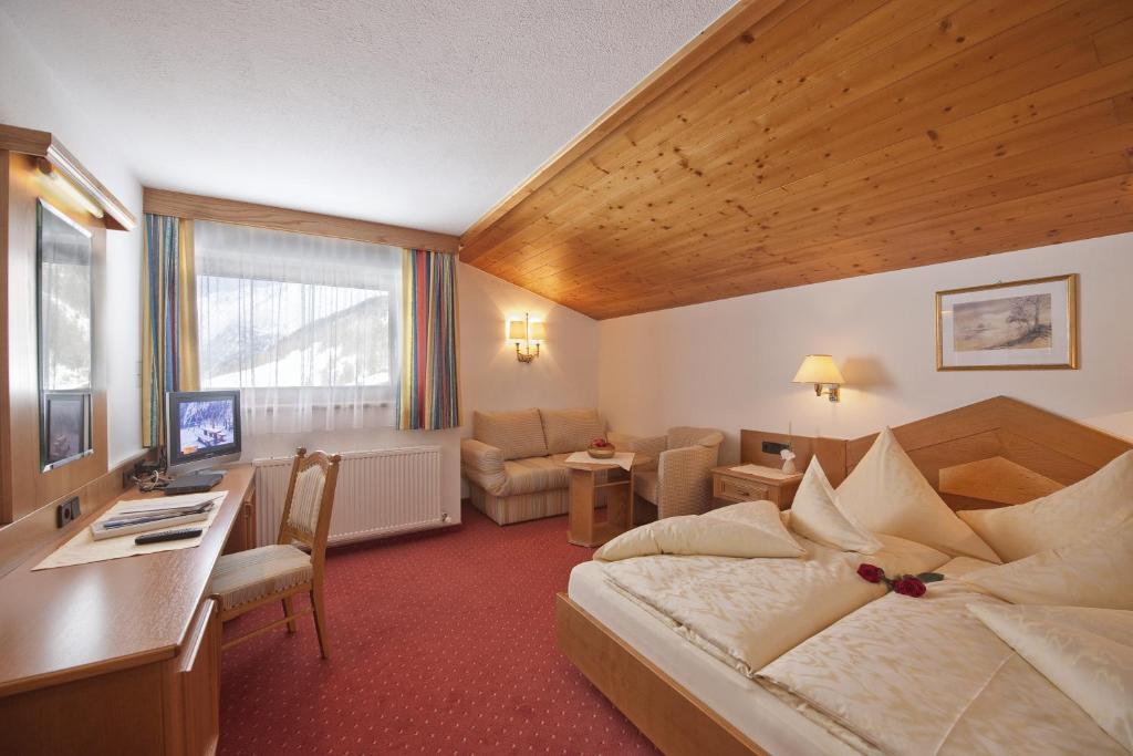 Hotel Jagdhof Bed & Breakfast Obergurgl Rom bilde